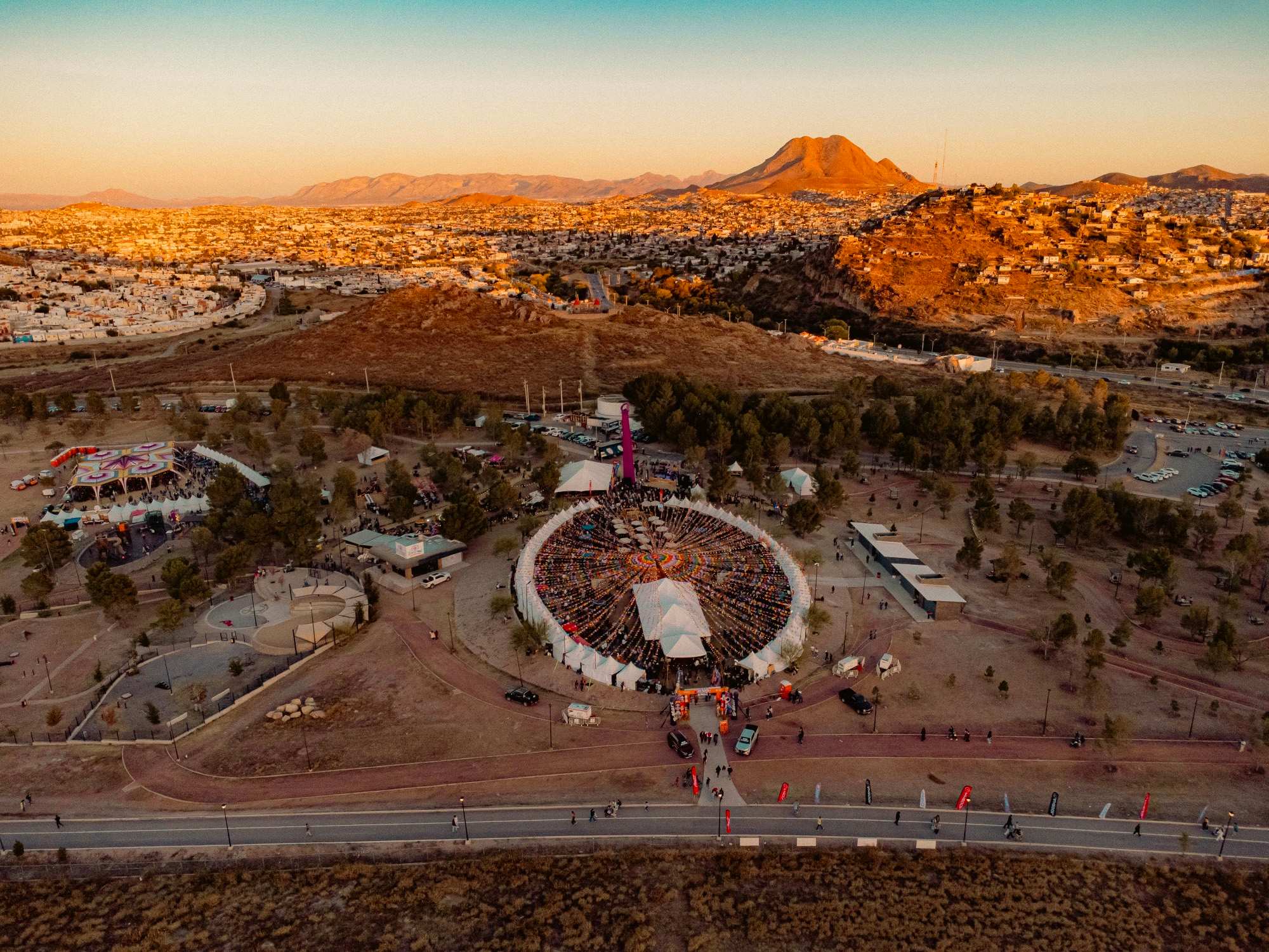 Dron más cerca: el círculo del festival